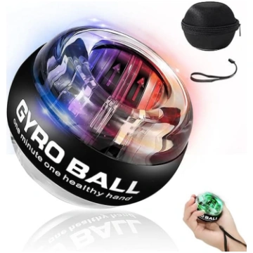Gyroball plaukstas vingrinājumu bumba, 5 pretestīb
