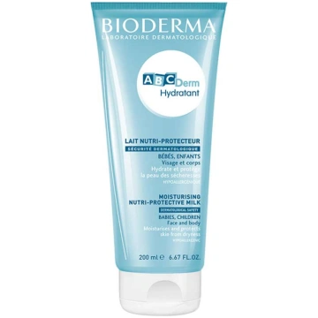 BIODERMA ABCDerm Hydratant mitrinošs pieniņš zīdai