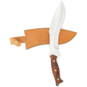 Rokām darināts D2 tērauda Kukri nazis - 15 collu f