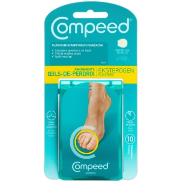 COMPEED plāksteri starppirkstu varžacīm, 10 gb