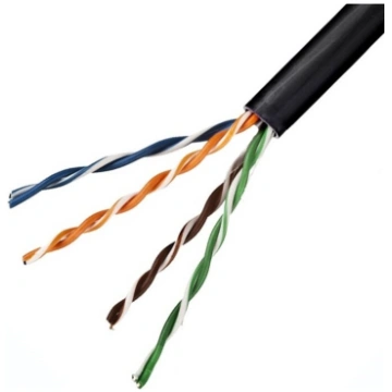 Tīkla kabelis CAT6 UTP, 1m bez uzgaļiem, paredzēts