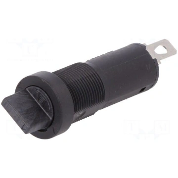 Fuse holder | cylindrical fuses | 5x20mm | 10A | M
