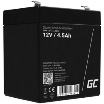 Akumulator AGM VRLA 12V 4.5Ah AGM44 GREEN CELL