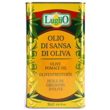 Olīvu izspaidu eļļa LUGLIO 3L metāla bundžā - 1