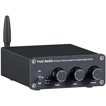 Bluetooth 5.0 Stereo Audio 2-Channel Amplifier Bui