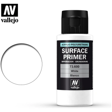 Vallejo Acrylic Polyurethane - Primer White 60ml A