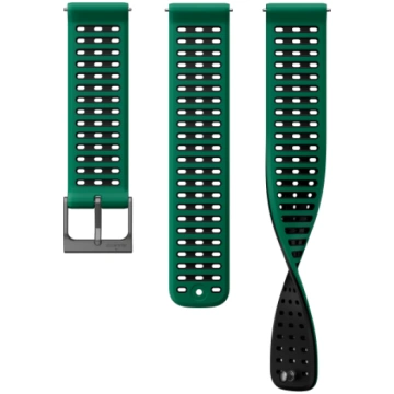 22 ATH9 SILICONE STRAP PINE GREEN S+M SS051218000
