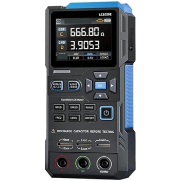 Digitālais tilta LCR ESR testeris LC1020E pretestī