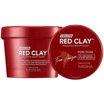 Missha Amazon Red Clay™ Pore Mask 110ml 8809643534