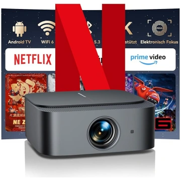 4K kamera, saderīga ar Netflix, ZOOMCAT Smart Beam
