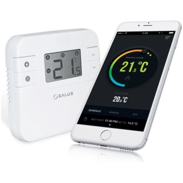 Bezvadu, programmējams interneta telpas temperatūr