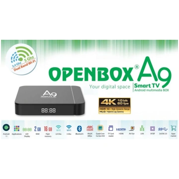 Mediaplayer OPENBOX A9 Smart TV Intersat