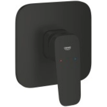 Dušas maisītājs GROHE Cubeo iebūvējams Melns Matēt