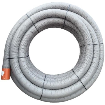 PVC dren.caur. 200/180 ar ģeotekstila filtru (40m)