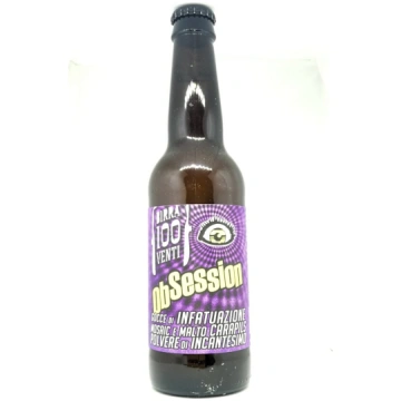 Birra artigianale 100venti obsession - 330 ml