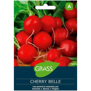 Ēdamo redīsu sēklas CHERRY BELLE, 5 g