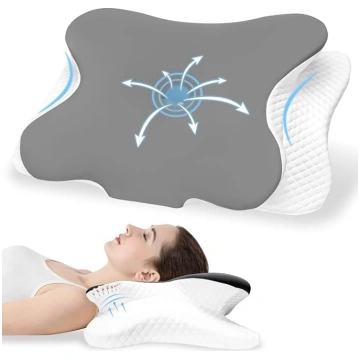 BSTGEKELY Memory Foam Pillow Ērts spilvens Atbalst
