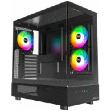 Montech XR Midi-Tower Black datoru korpuss XR (B)-