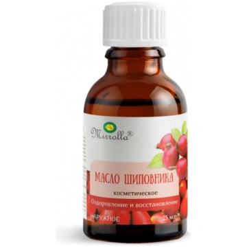 MIRROLLA Kosmētiskā Mežrozīšu eļļa, 25 ml