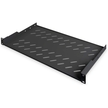 Stacionārais plaukts 19" 1U L250 (melns)