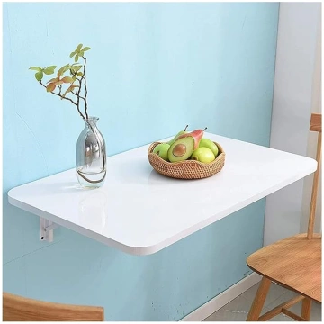 Wall Folding Table with Metal Bracket, Floating De