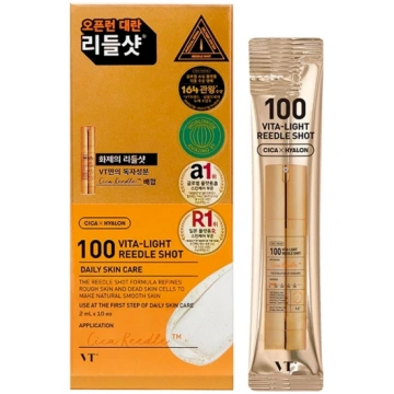 VT COSMETICS Vita-Light Reedle Shot 100 SET 2 ml *