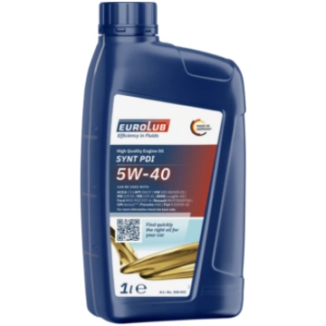 Motoreļļās EUROLUB SYNT PDI 5W-40 1 L 308001