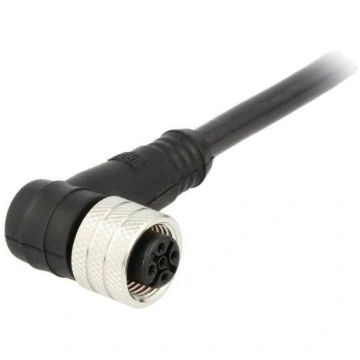 Connector: M12; plug; female; Micro-Change; PIN: 4