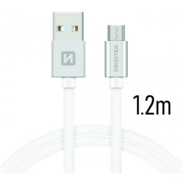 Swissten Textile Universāls Micro USB Datu un Uzlā