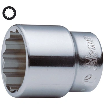 Muciņa 12-kanšu 3/4" 24 mm HANS