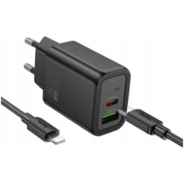 adowarka Hoco HOCO adowarka sieciowa USB A + Typ C