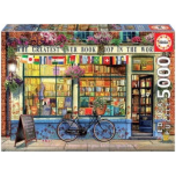 Educa Puzzle 5000 Labākā grāmatnīca pasaulē G3 [Na