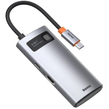 Baseus Metal Gleam Series 4-in-1 USB-C Hub mobile 