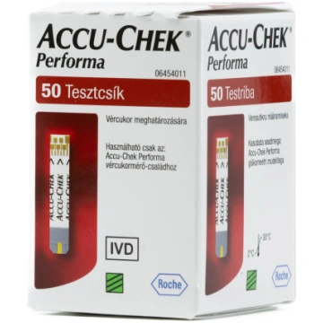 Accu-Chek Performa teststrēmeles, 50gab