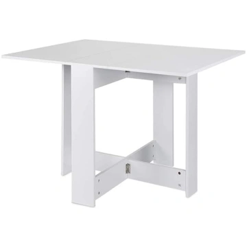 Drumm Folding Kitchen Table, Side Table with Foldi