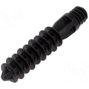 Peg | black | Application: Cable P-clips | Pcs: 20