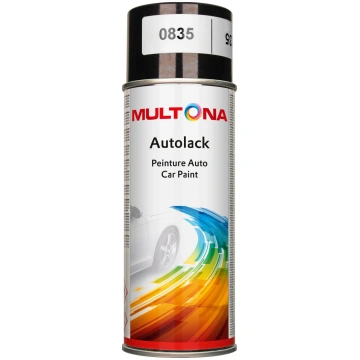 Auto krāsas Multona 835, 0.4 l, melna krās