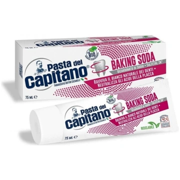 PASTA DEL CAPITANO Zobu pasta ar sodu, 75 ml