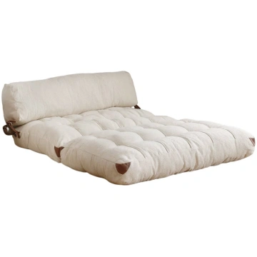 Dīvāns-gulta Atelier Del Sofa Teddy 2, krēmkrāsa, 