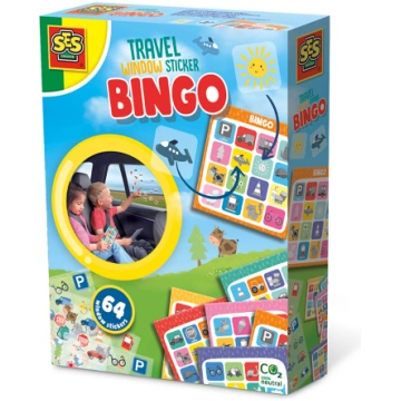 SES Creative - Game Bingo Car Window Stickers - (S
