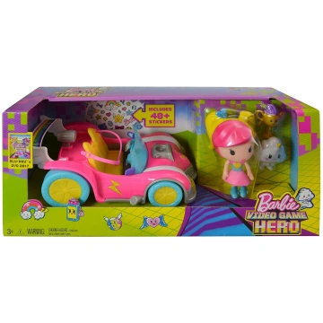 Lelle ar automašīnu BARBIE VIDEO GAME