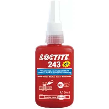 Loctite vidējā vītņu līme 243 zila 50ml