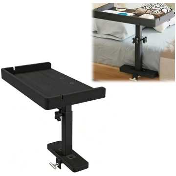 Bed Shelf for Hanging, Height Adjustable, Clip-On 