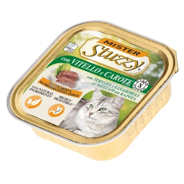 Mister Stuzzy Cat with Veal&Carrot 100g