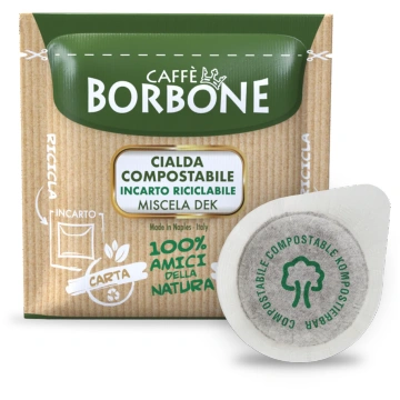 Dosettes de café Borbone Mélange Décaféiné