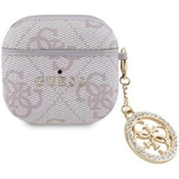 Guess 4G Script PC/PU Charm Case for Apple AirPods