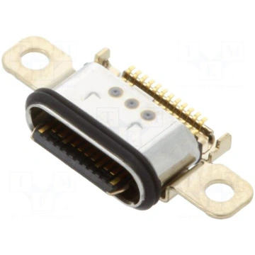 Connector: USB C | socket | on PCBs | SMT | PIN: 1
