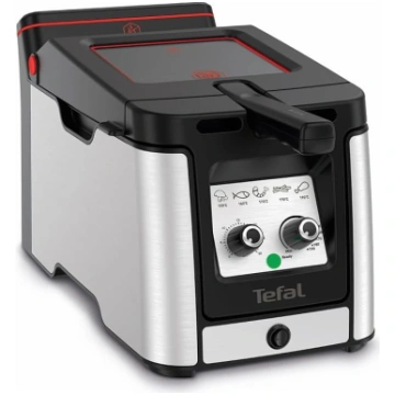 Tefal Clear Duo fritēze, cep ar mazāku dūmu/traipu
