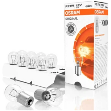 P21W OSRAM - ORIGINAL Germany auto spuldze 12V 21W