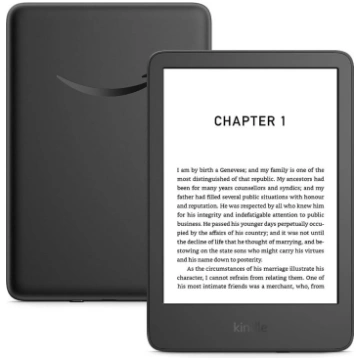 Amazon Kindle 6" 16GB Black No Ads (2024) | B0CNV9
